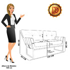 Namoradeira E Poltrona Industrial Dour Anitta Sintético Pu D0