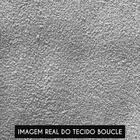 Namoradeira E Poltrona Industrial Preto Ana Boucle Cinza - Ib