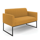 Namoradeira E Poltrona Industrial Preto Marisa Bouclê D03 - D