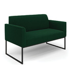 Namoradeira E Poltrona Industrial Preto Marisa Bouclê D03 - D