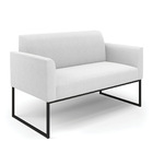 Namoradeira E Poltrona Industrial Preto Marisa Bouclê D03 - D