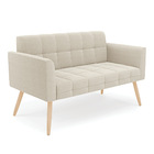 Namoradeira E Poltrona Pé Palito Natural Elisa Bouclê D03 - D