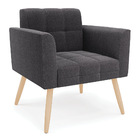 Namoradeira E Poltrona Pé Palito Natural Elisa Bouclê D03 - D