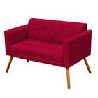 Namoradeira Elisa Suede Pés Palito Castanho - D'rossi - Verme