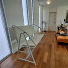 Namoradeira Estofada Com Almofadas Em Bege Creme - Nep116.b