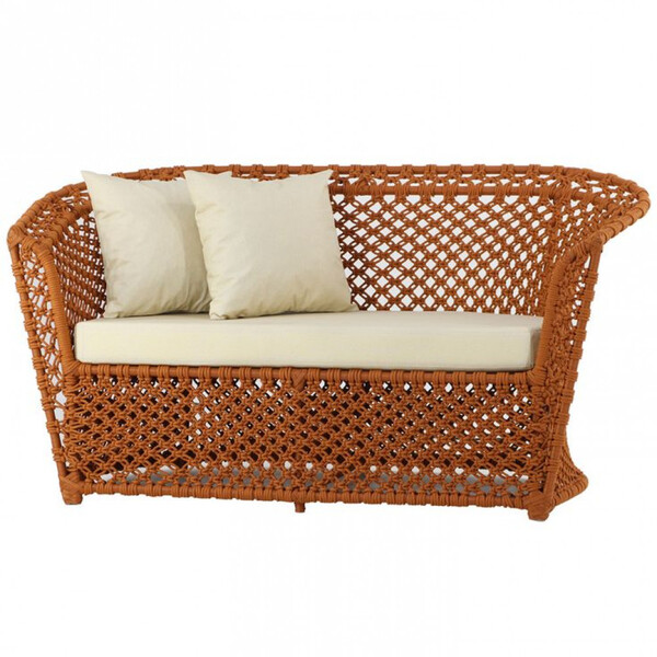 Namoradeira Flórida Em Corda Náutica Alumínio Trama Original