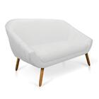 Namoradeira Giovana 02 Lugares Corino Branco Castanho