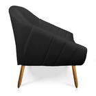 Namoradeira Giovana 02 Lugares Corino Castanho Preto