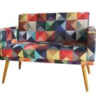 Namoradeira Gran Nina Com Rodapé Triângulos