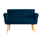 Namoradeira Isabela 02 Lugares Veludo Cores - Ds Estofados -