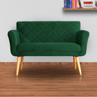 Namoradeira Isabela 02 Lugares Veludo Cores - Ds Estofados -