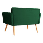 Namoradeira Isabela 02 Lugares Veludo Cores - Ds Estofados -