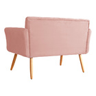 Namoradeira Isabela 02 Lugares Veludo Cores - Ds Estofados -