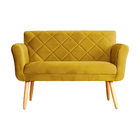 Namoradeira Isabela 02 Lugares Veludo Cores - Ds Estofados -