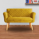 Namoradeira Isabela 02 Lugares Veludo Cores - Ds Estofados -