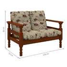 Namoradeira Itália Imbuia Floral