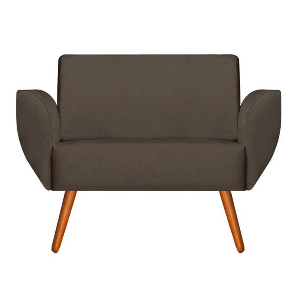 Namoradeira Jolly Decorativa Suede Castor Kasa Sofá