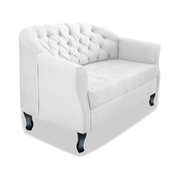 Namoradeira Julia A02 Corano - Doce Sonho Móveis - Branco