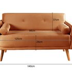 Namoradeira Moderna Decoração Sala, Varanda, Recepção Luma Te