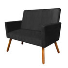 Namoradeira Nina Premium Suede Preto