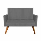 Namoradeira Nina Suede Pés Palito Castanho M11 - D'rossi - Gr