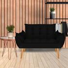 Namoradeira Opala De Luxo Preto Visammer