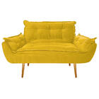 Namoradeira Opala Pés Palito Corano - Doce Sonho Móveis - Ama