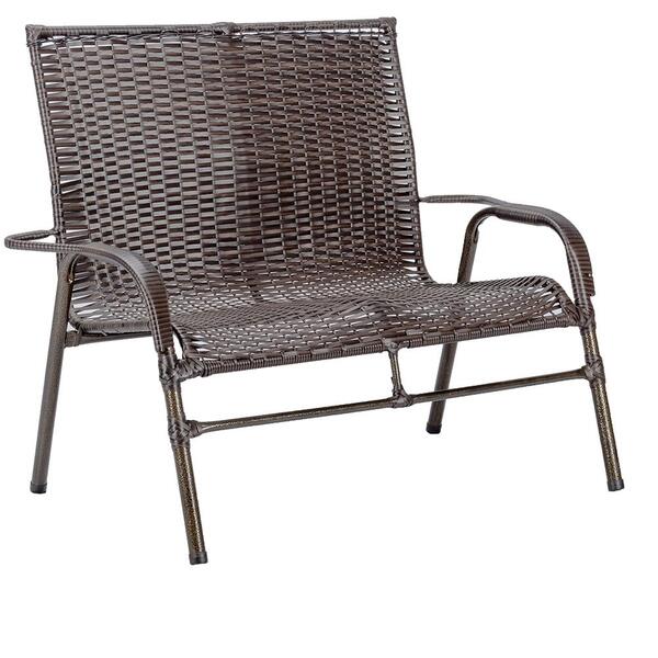 Namoradeira Para Area Edicula Jardim Bela, Ferro E Fibra Tram