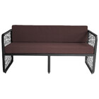 Namoradeira Para Área Externa Santiago Em Alumínio E Fibra Si