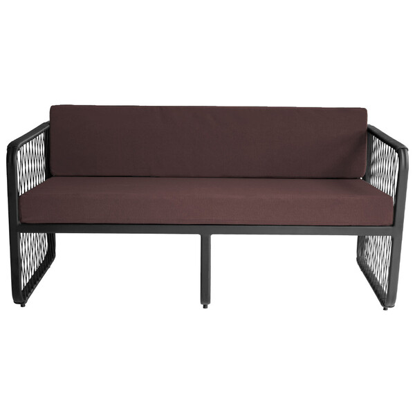 Namoradeira Para Área Externa Santiago Em Alumínio E Fibra Si