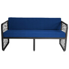 Namoradeira Para Área Externa Santiago Em Alumínio E Fibra Si