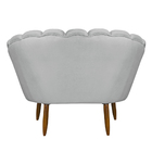 Namoradeira Pétala 2 Lugares Decorativa Veludo - Montanaris D