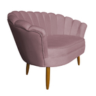 Namoradeira Pétala 2 Lugares Decorativa Veludo - Montanaris D