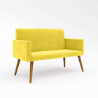 Namoradeira Poltrona Decorativa - Balaqui Decor Amarelo