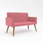 Namoradeira Poltrona Decorativa - Balaqui Decor Rosa