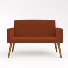 Namoradeira Poltrona Decorativa - Balaqui Decor Terracota