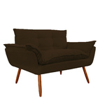 Namoradeira Poltrona Sofá Decorativa 02 Lugares Opalla Pés Pa