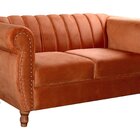 Namoradeira Realeza Sofá Chesterfield Decoração Sala Recepção