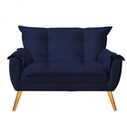 Namoradeira Recamier Jade Confort Decorativa Quarto Sala Sued