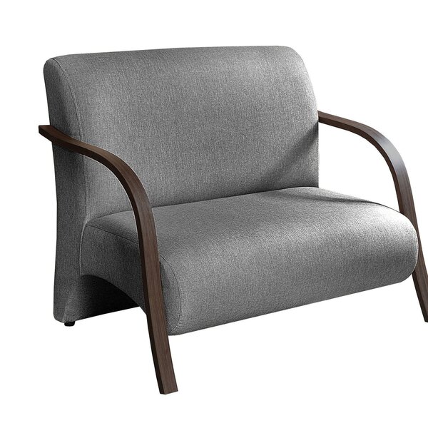 Namoradeira Sevilha Braço Madeira Cadeira Decorativa Recepção