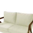 Namoradeira/sofá Decorativo Mona Braça Madeira Maciça Zahav B