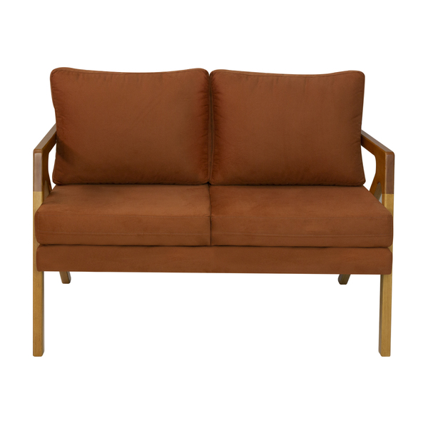 Namoradeira/sofá Decorativo Mona Braça Madeira Maciça Zahav C