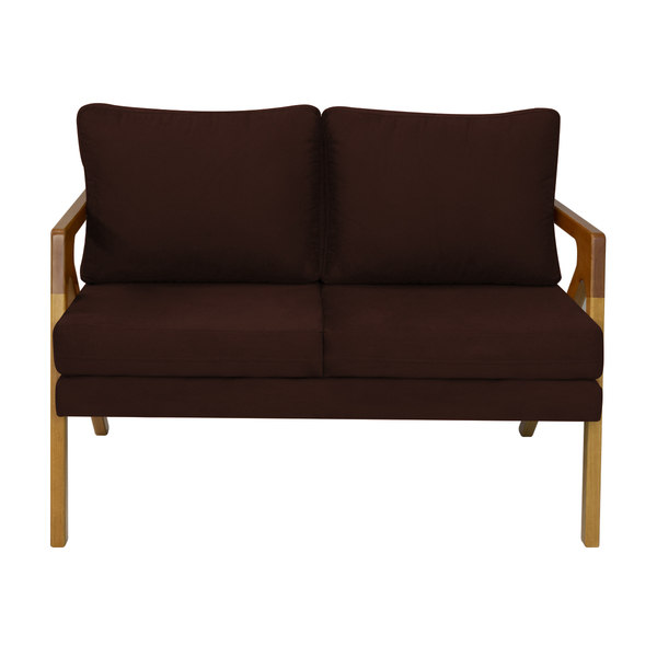 Namoradeira/sofá Decorativo Mona Braça Madeira Maciça Zahav V