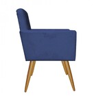 Namoradeira Sofá Nina Capitonê Sala De Estar Recepção Suede A