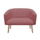 Namoradeira Stella 02 Lugares Linho Whis