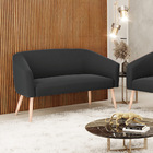 Namoradeira Stella Suede Pes Palito Natural D03 - D'rossi - P