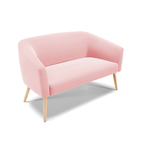 Namoradeira Stella Suede Pes Palito Natural D03 - D'rossi - R