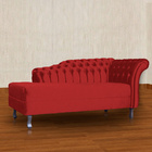 Namoradeira Stylos Lado Direito Suede Cores - Ds Estofados -