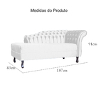 Namoradeira Stylos Lado Esquerdo Suede Cores - Ds Estofados -