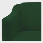 Namoradeira Tilla Decorativa 2 Lugares Suede Verde